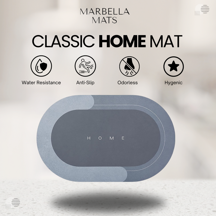 Marbella Classic Bath Mat "Home"