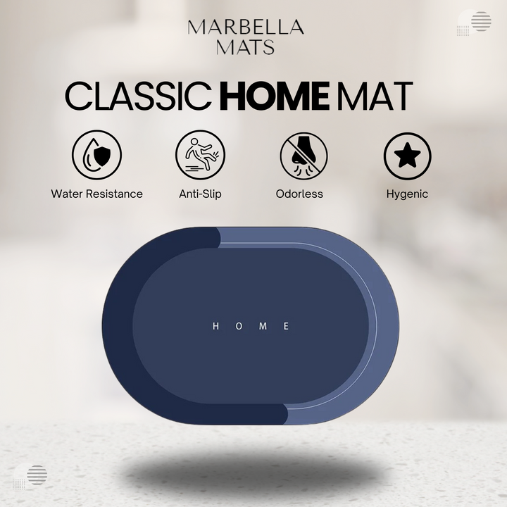 Marbella Classic Bath Mat "Home"